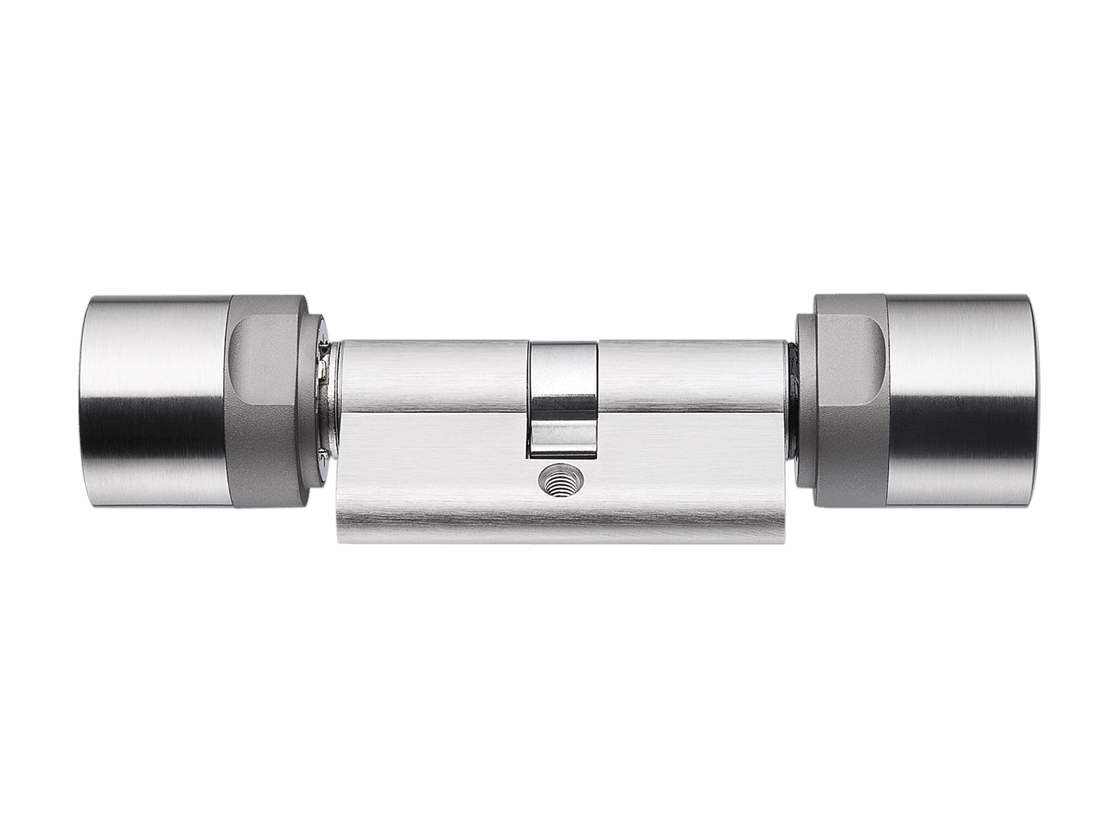 SmartIntego | Digitaler Schließzylinder | Doppelknaufzylinder - Europrofil - Edelstahl