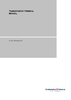 Transponder terminal (Manual)