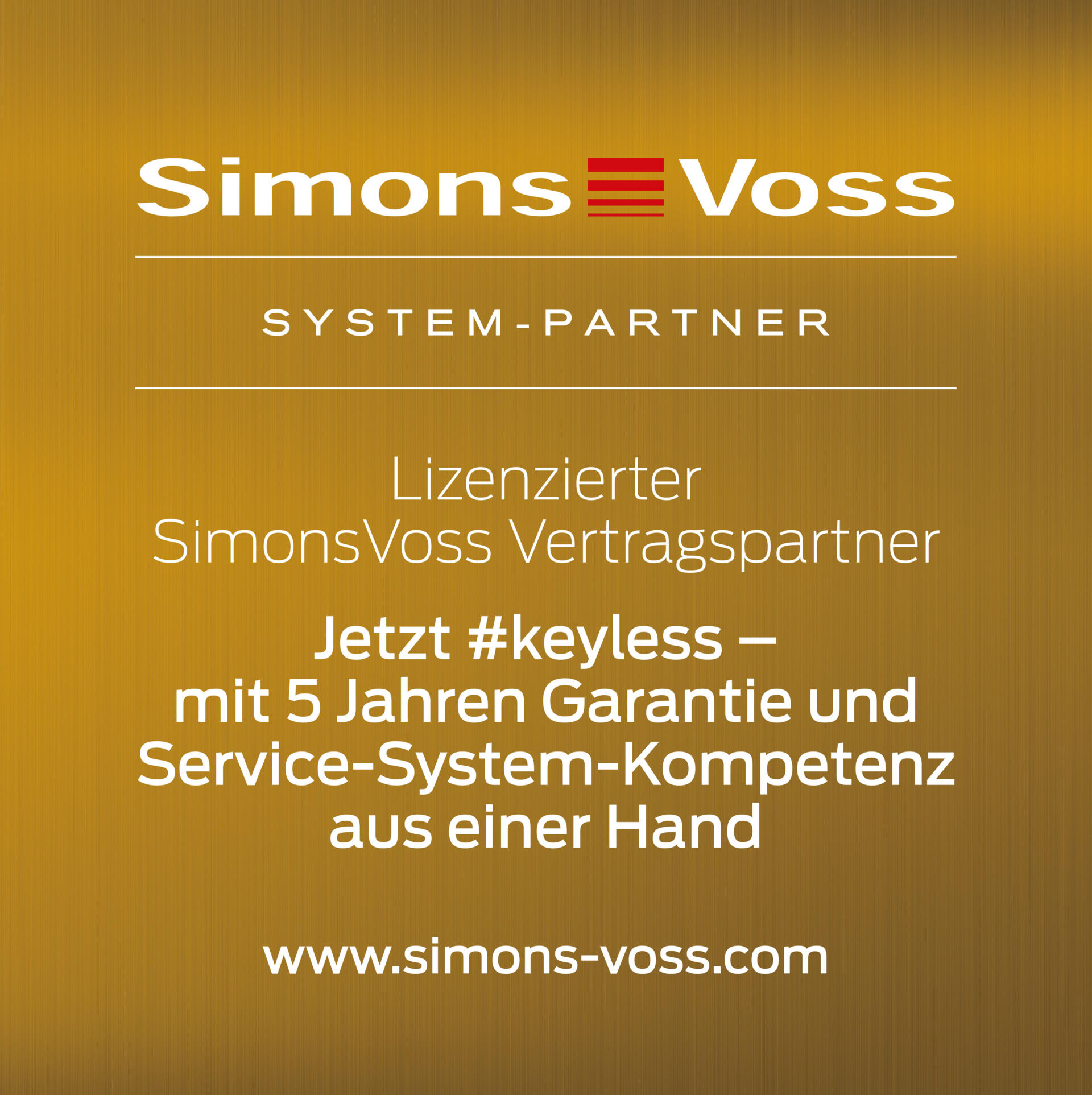 Label 5-Jahre Garantie System-Partner