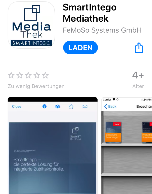 SmartIntego-App "Mediathek"