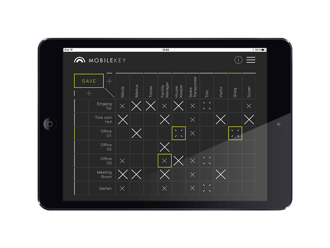 MobileKey | Verwaltung | Web-App - Global
