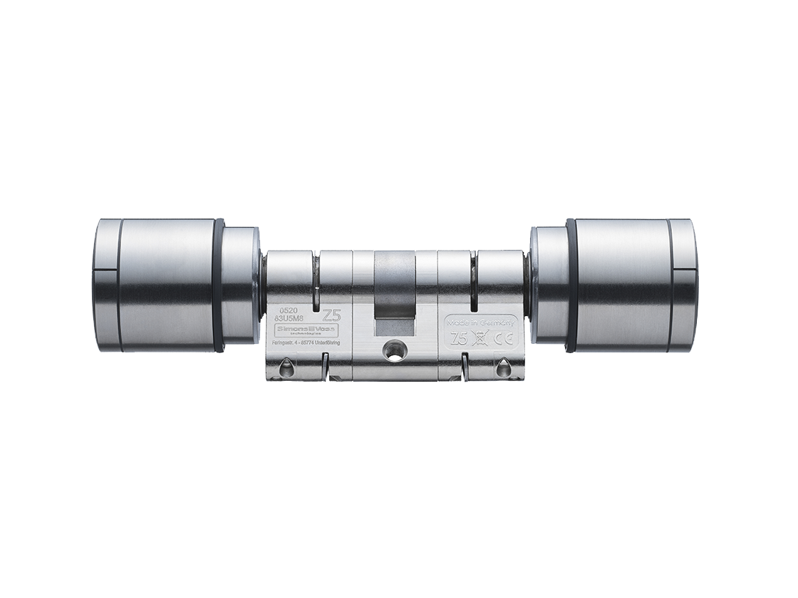 System 3060 | Digital Cylinder AX | Europrofil | Doppelknauf Antipanik - Edelstahl