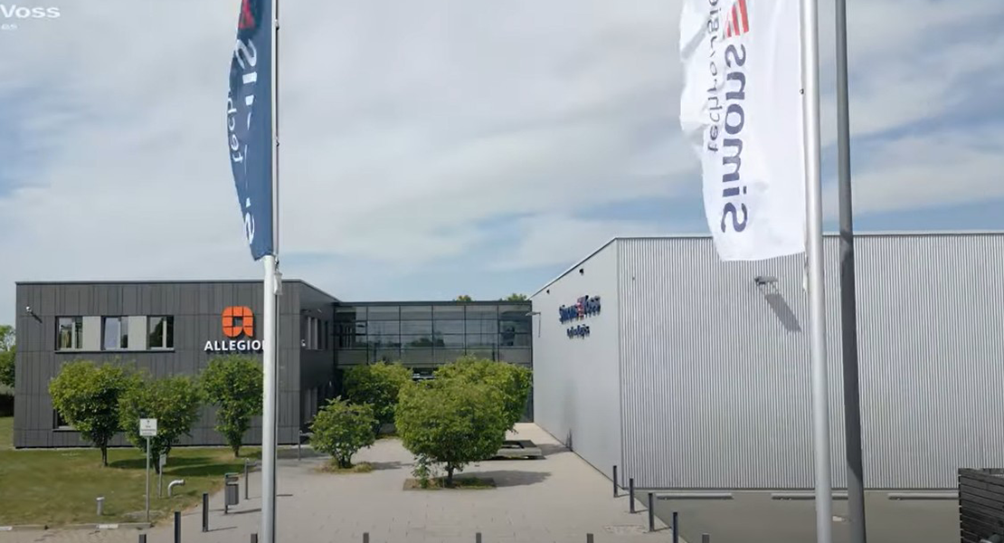 Vidéo de l'usine de production à Osterfeld