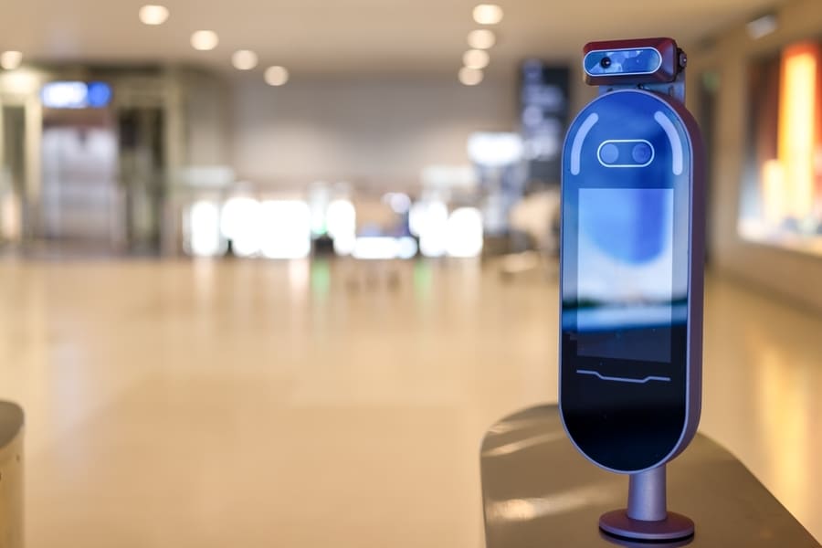 Terminal für Digitales Besuchermanagement