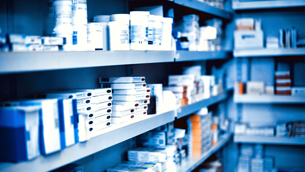 Läkemedelslager inom hälso- och sjukvård