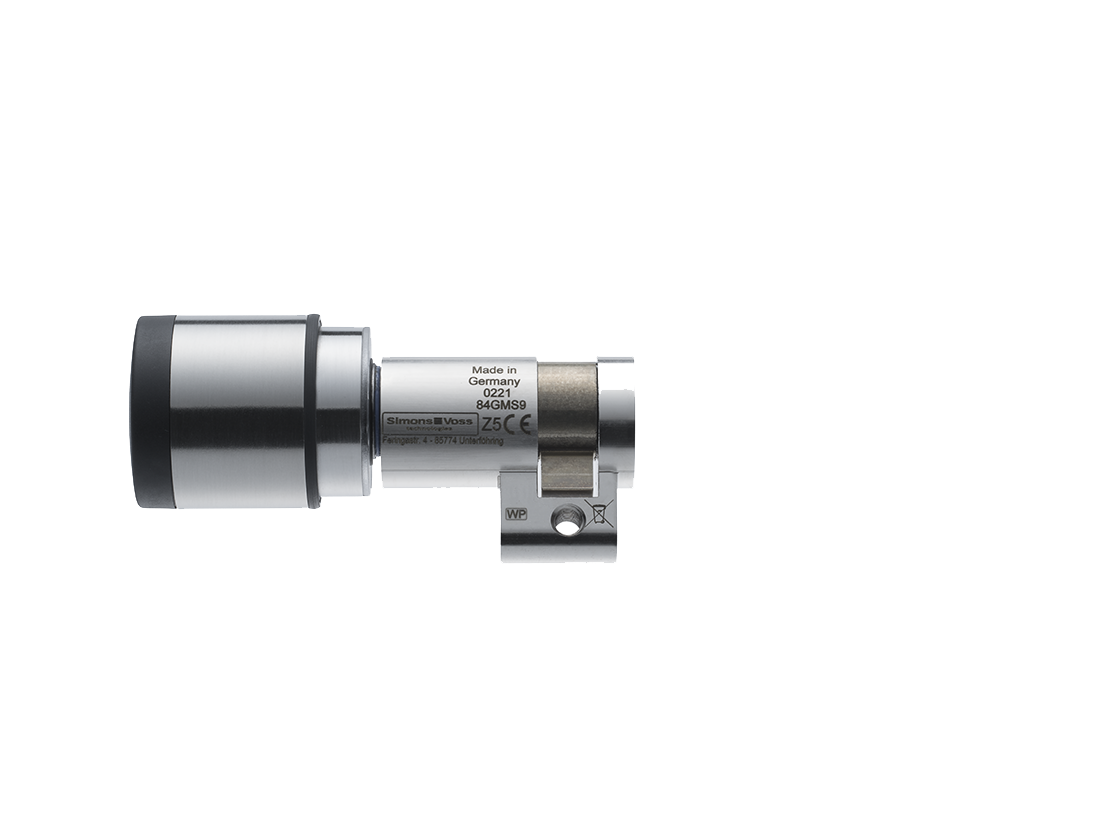 System 3060 | Digital Cylinder AX | Swiss Round | Halbzylinder - Edelstahl