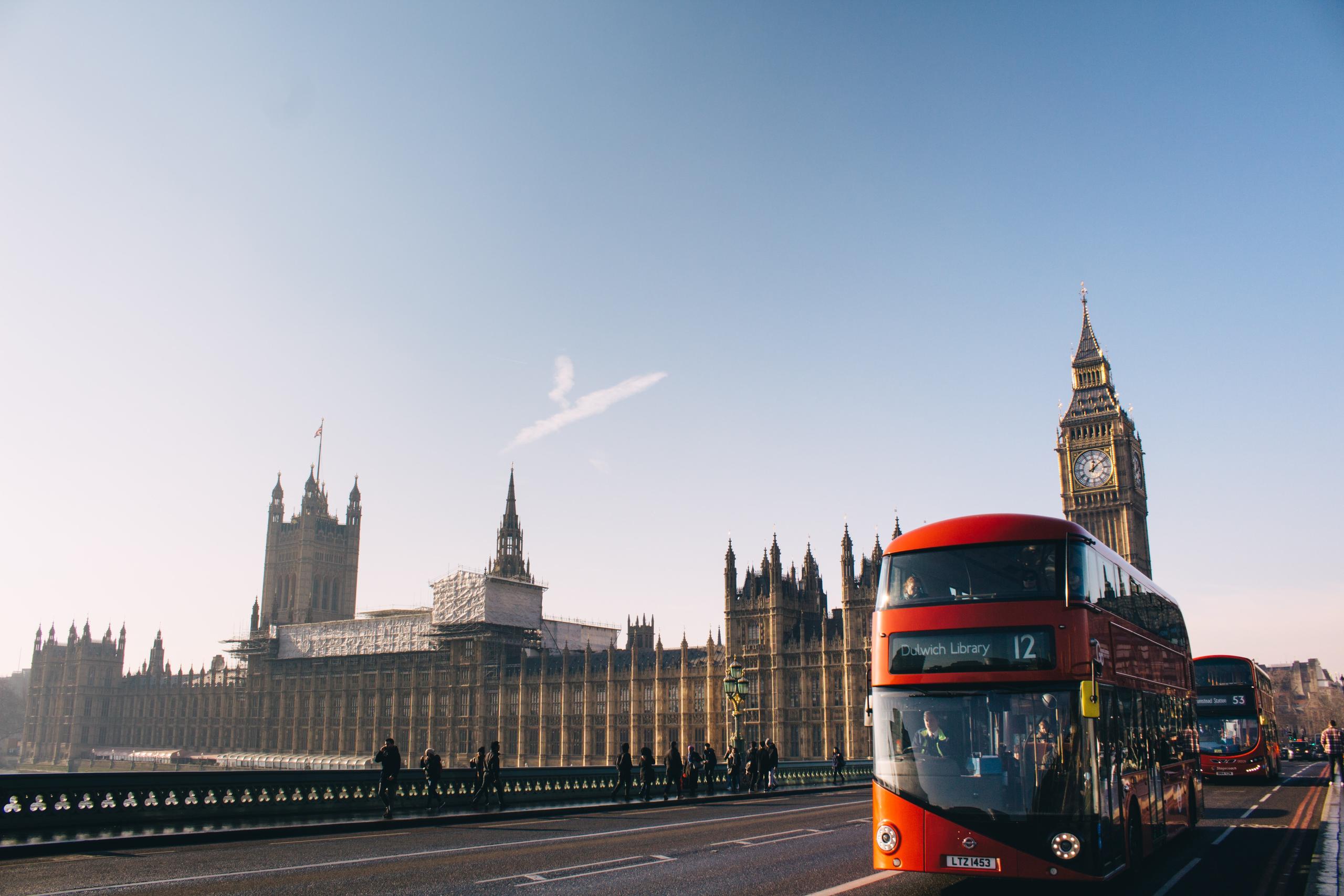 Keyless Access Control for local authority red-double-decker-bus