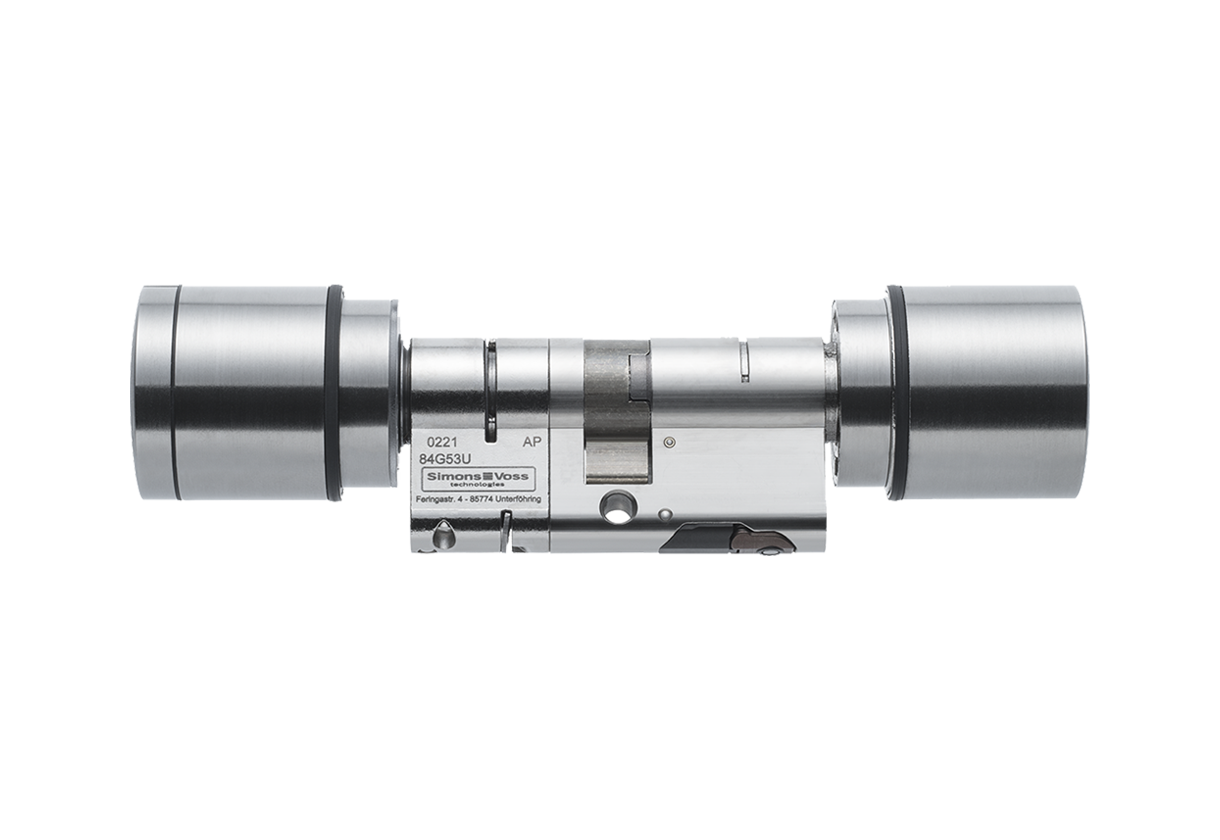 System 3060 | Digital Cylinder AX | Europrofil | Doppelknauf AX - Antipanik - Europrofil - Edelstahl